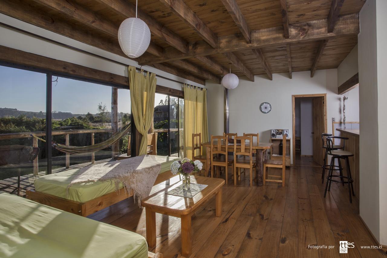 Antuquelen Lodge Cabanas ฟรูติญาร์ ภายนอก รูปภาพ